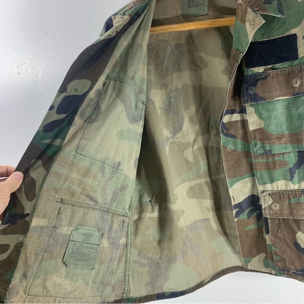 US air force Army camo aviator combat jacket - Picture 6 of 10